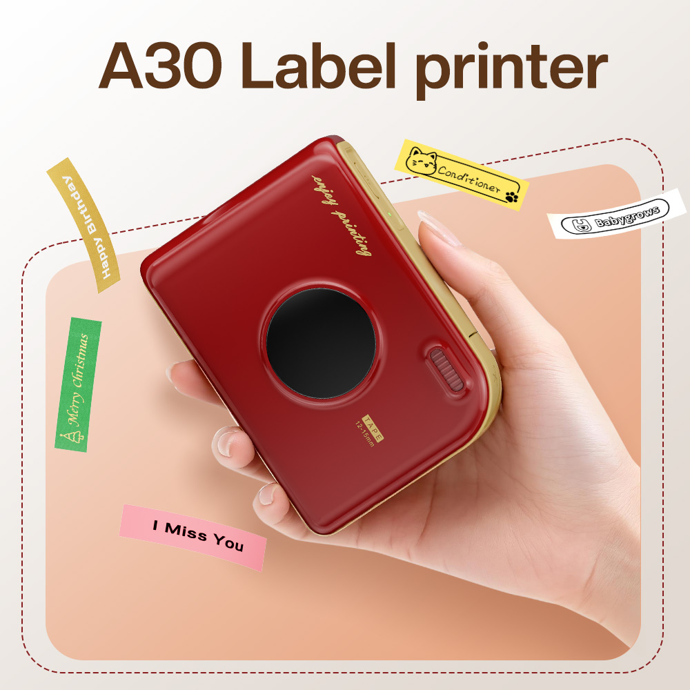 Commercial Photo Printer - Phomemo A30 Etiket Yazıcısı Mini Yazıcı