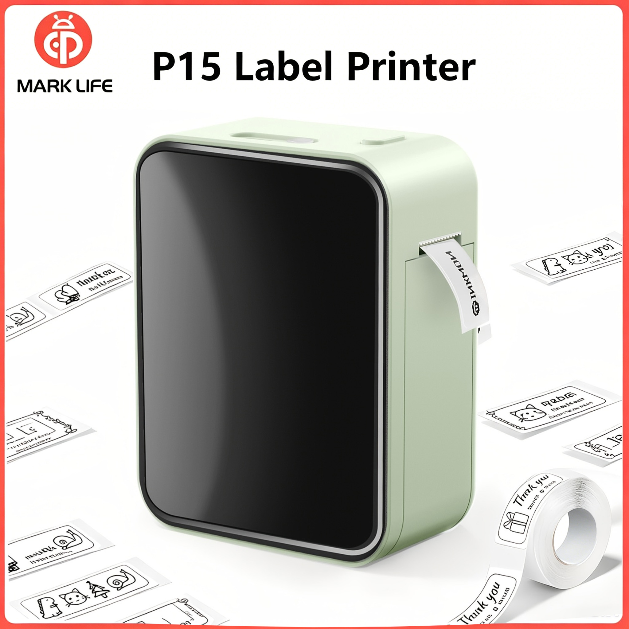 Commercial Printing Network - Marklife P15 Taşınabilir Yazıcı Bluetooth Cep