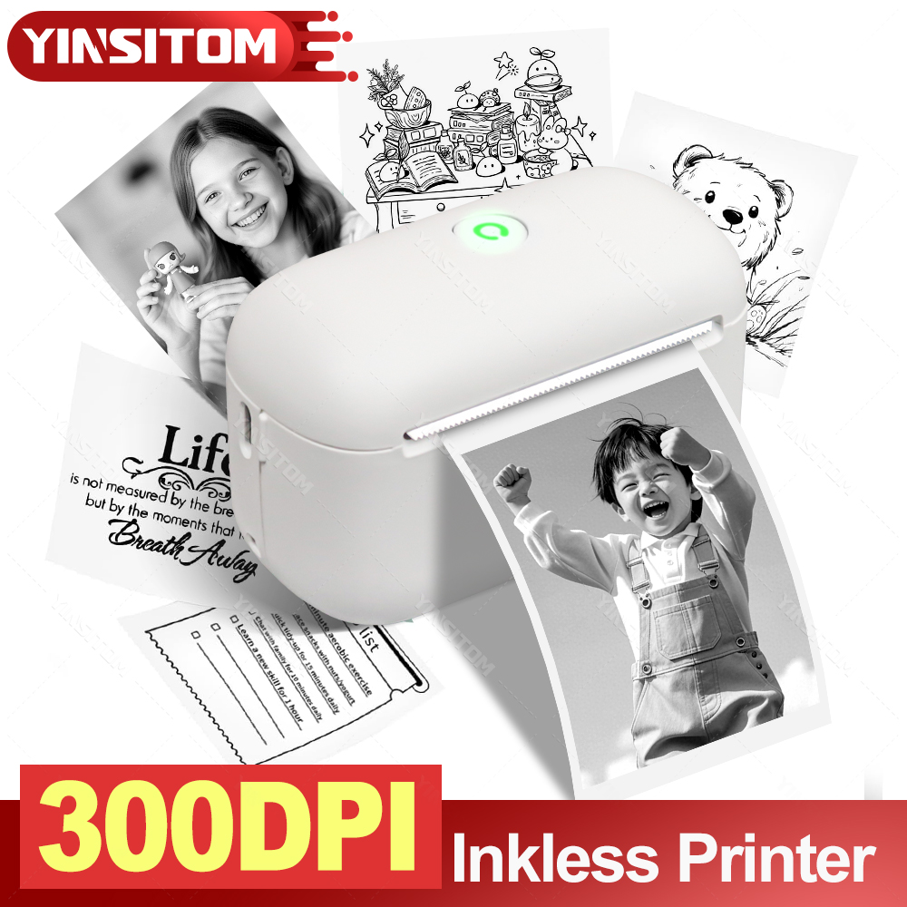 Commercial Photo Printer - F2 HD 300dpi Mini Termal Etiket