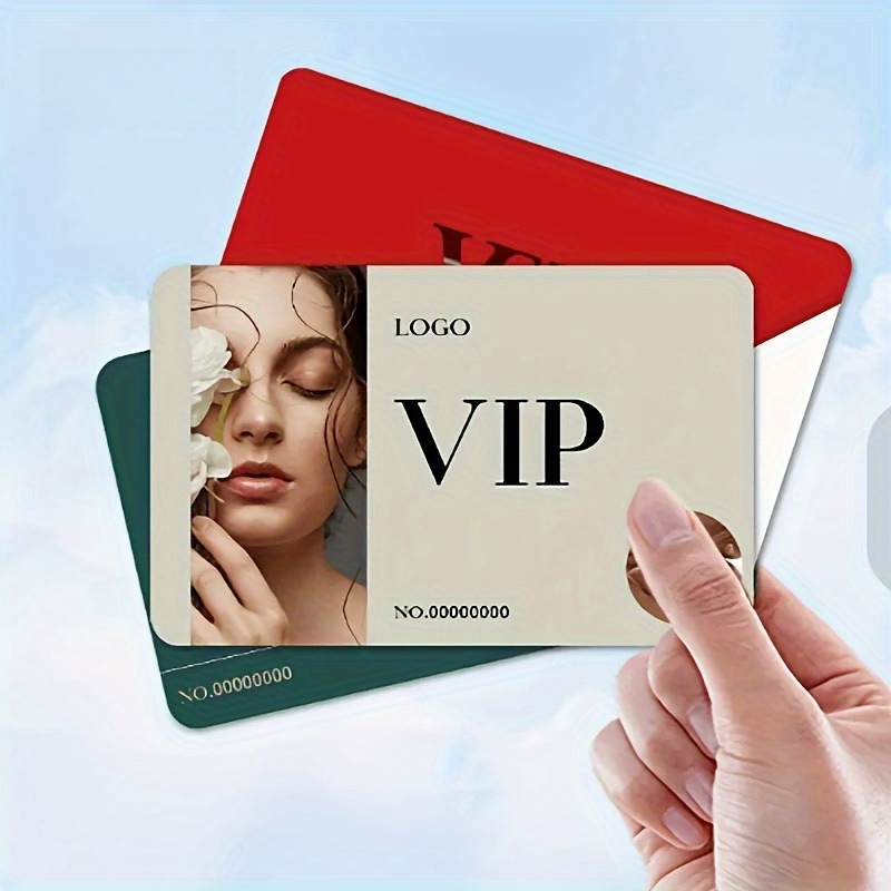 Commercial Printing Business - Mat Kaplama 100 Adet PVC Kartvizit