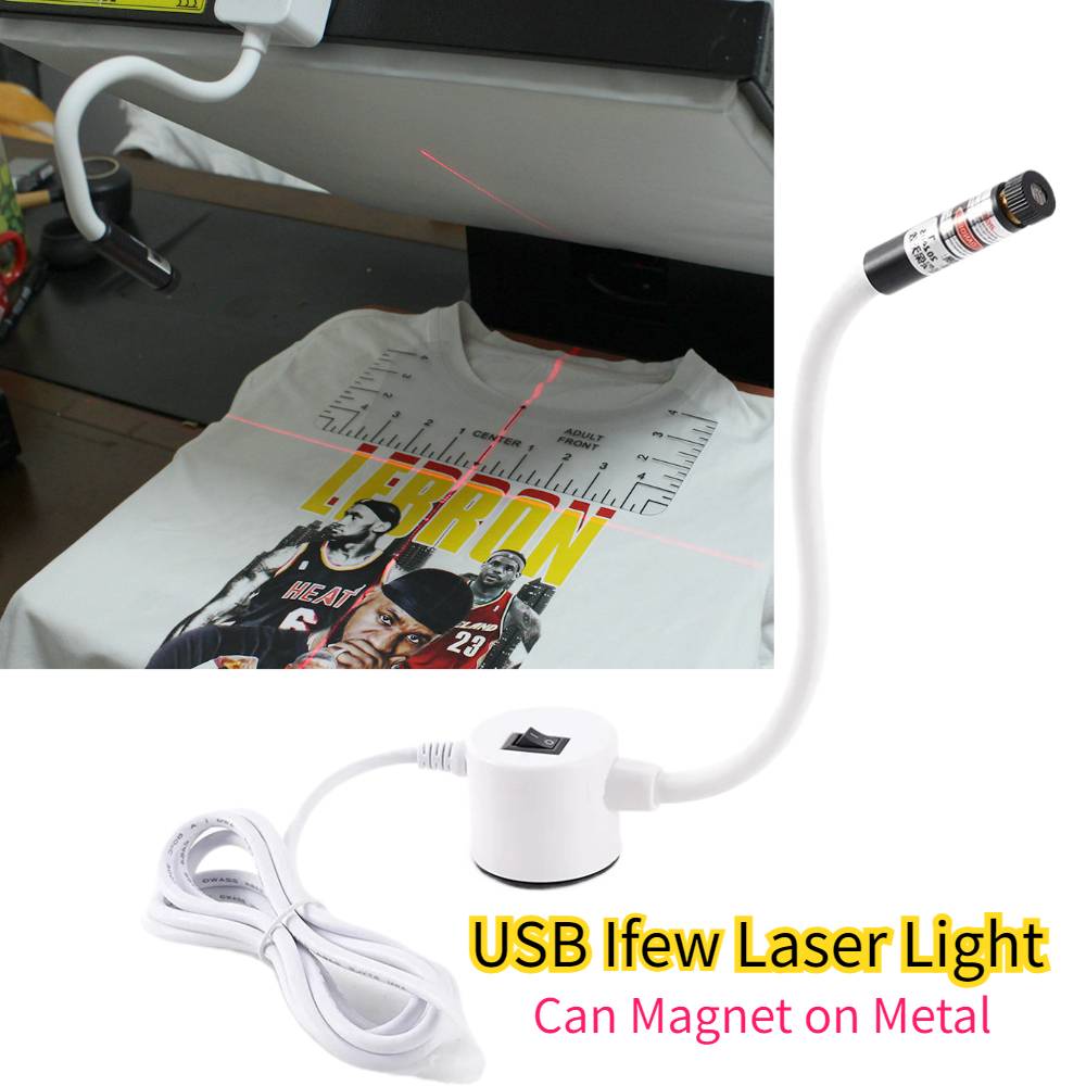 Commercial Printing Press - DTF Aksesuarları USB Lazer İşaretleyici Çapraz