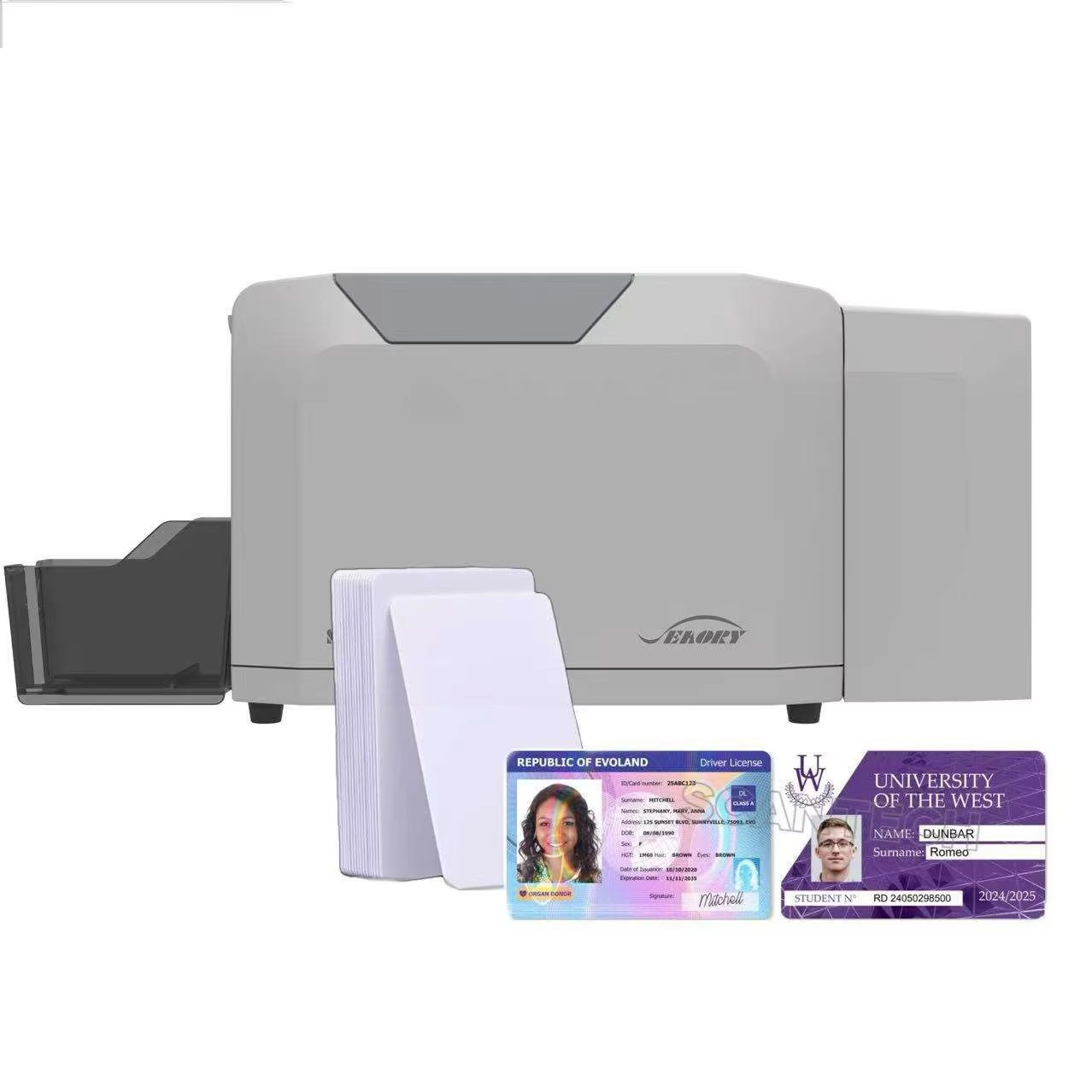 Commercial Printing Business - Seaory S28 Plastik PVC Kimlik Kartı