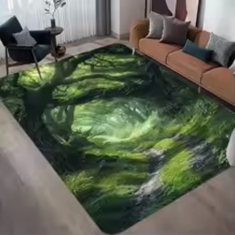 3D Optik İllüzyon Orman Baskıl - Commercial Road Printing incelemesi ve fiyatı