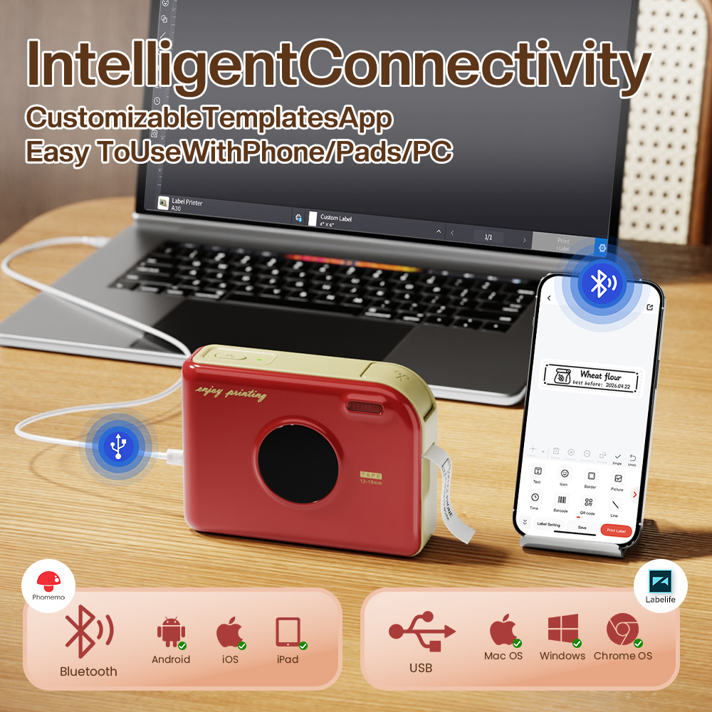 Phomemo A30 Etiket Yazıcısı Mi - Commercial Photo Printer incelemesi ve fiyatı