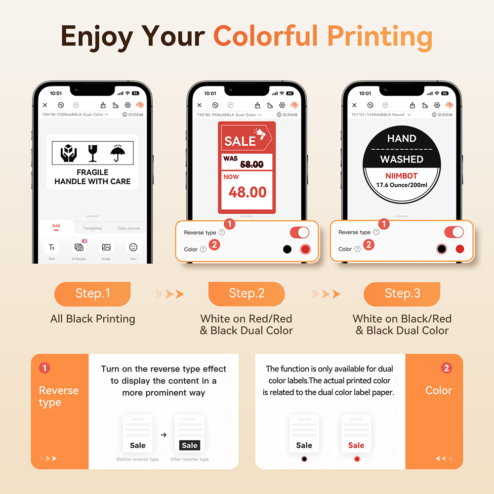 Niimbot B21 PRO Kırmızı Siyah  - Commercial Printing Network incelemesi ve fiyatı