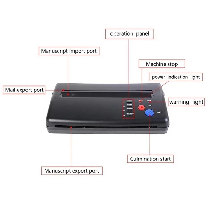 Dövme Transfer Makinesi Şablon - Commercial Photo Printer incelemesi ve fiyatı