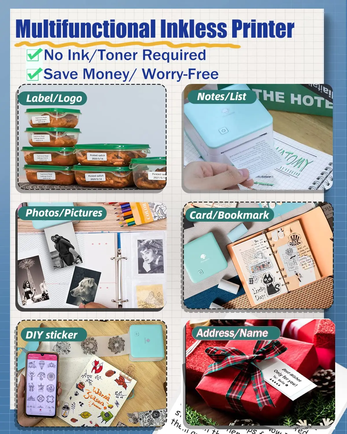 Phomemo M02Pro Mini taşınabili - Commercial Photo Printer incelemesi ve fiyatı