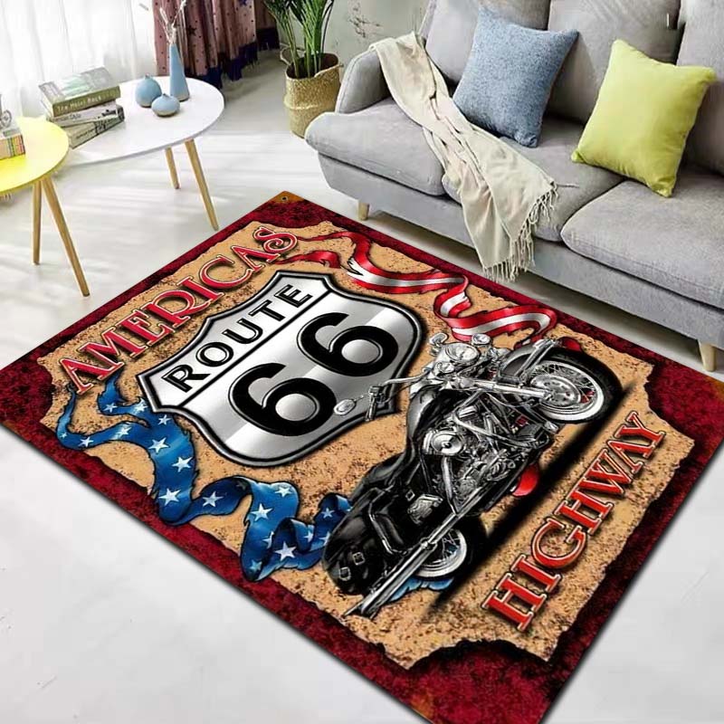 Route 66 The Mother Road Retro - Commercial Road Printing incelemesi ve fiyatı