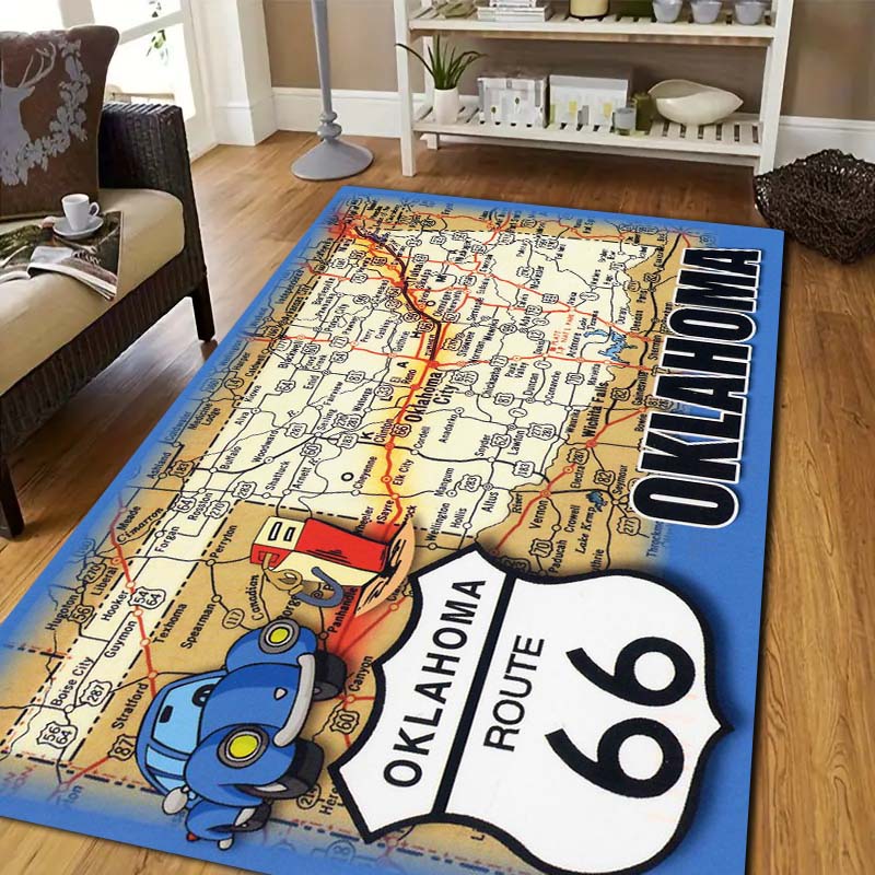 Route 66 The Mother Road Baskı - Commercial Road Printing incelemesi ve fiyatı