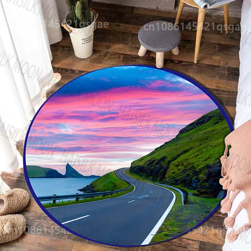 Canlı yeşilliklere sahip manza - Commercial Road Printing incelemesi ve fiyatı