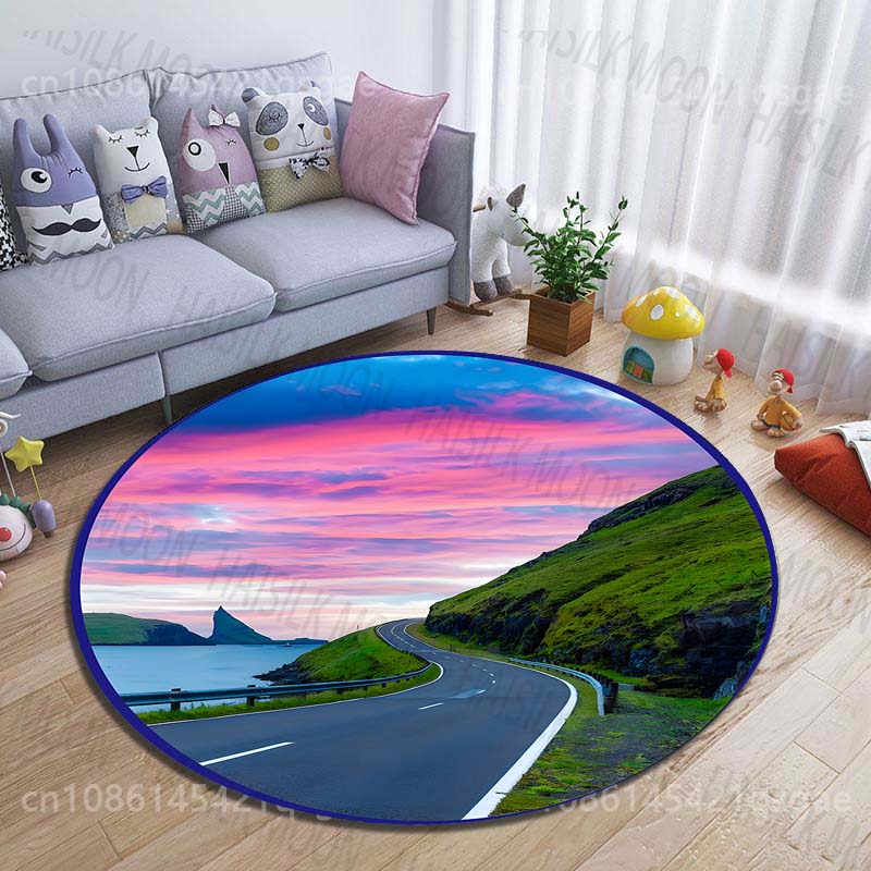 Canlı yeşilliklere sahip manza - Commercial Road Printing incelemesi ve fiyatı