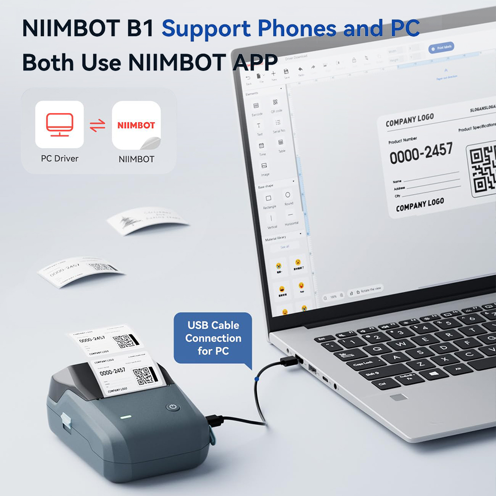 NIIMBOT B1 Taşınabilir Termal  - Commercial Printing Network incelemesi ve fiyatı