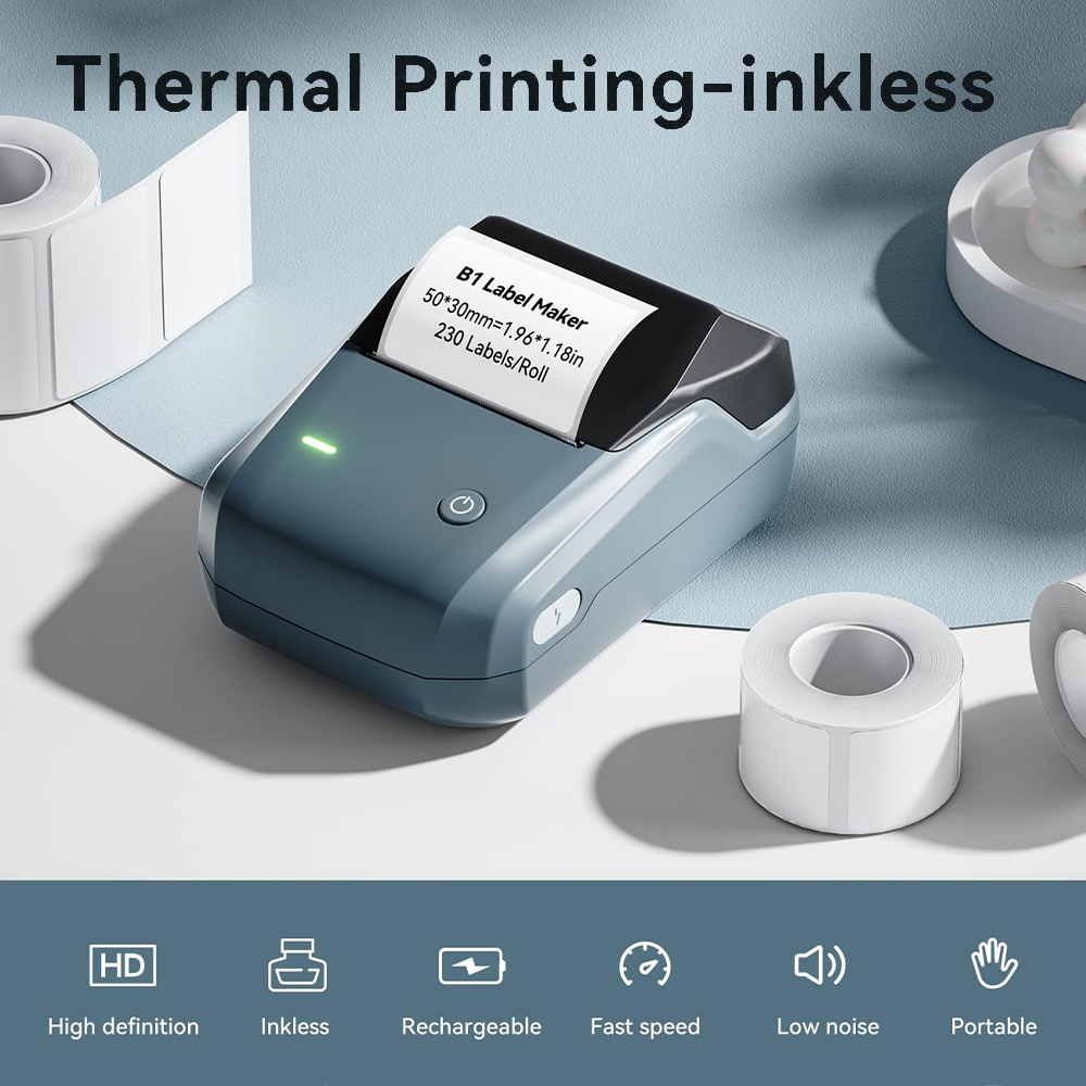 NIIMBOT B1 Taşınabilir Termal  - Commercial Printing Network incelemesi ve fiyatı